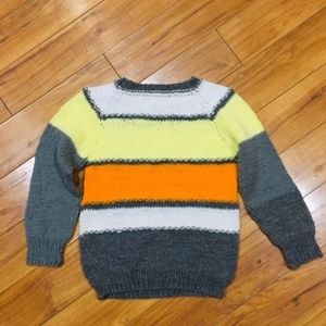 Crochet handmade knit soft sweater XS